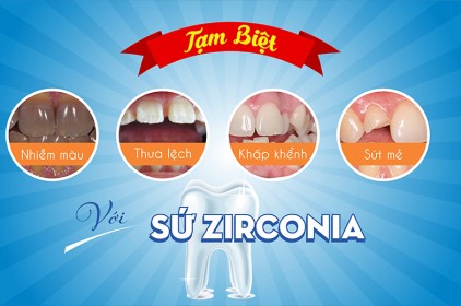 Tháng ưu đãi dành cho răng sứ Zirconia